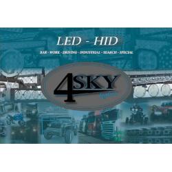 Werklamp, Led bar, Lightbar, 4SKY Lights 4800 Lumen 3JR Gar