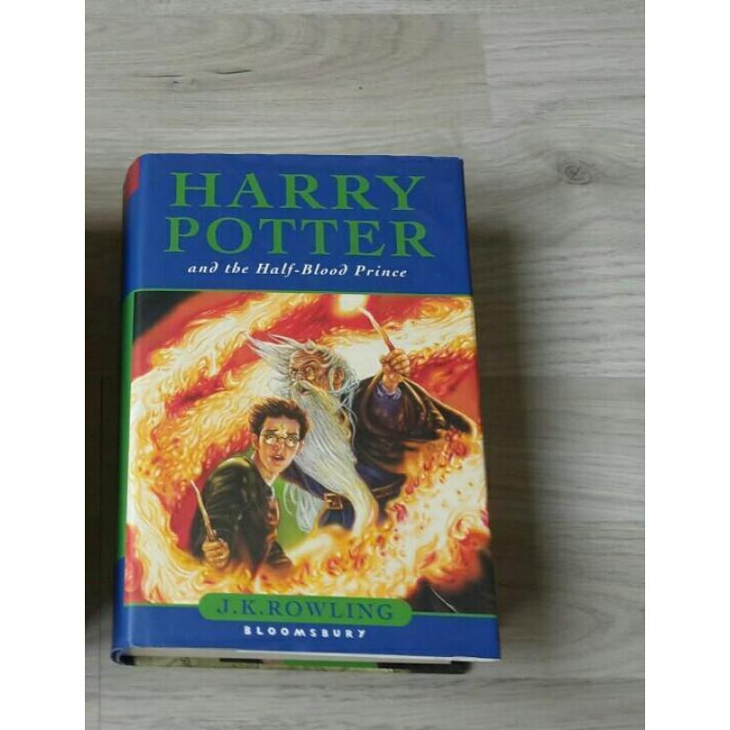 boek Harry potter and the halfblood prince Engels halfbloed