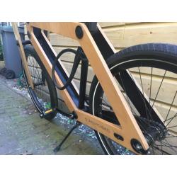 Houten fiets sandwichbike