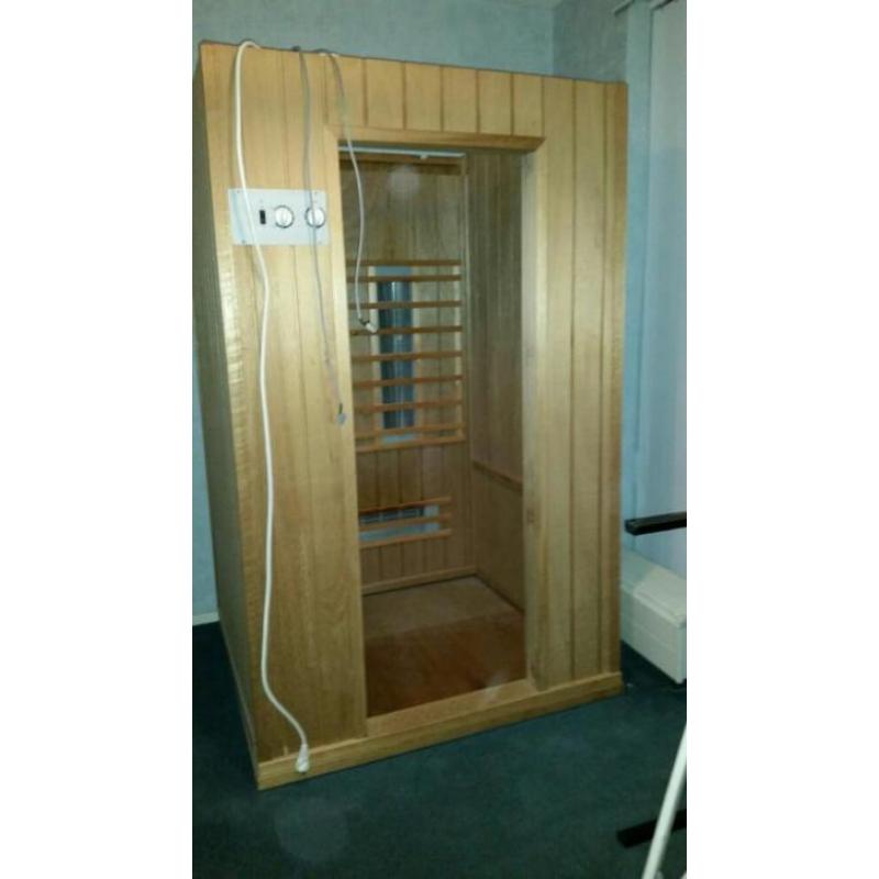 infrarood sauna gebruikt model 2 persoons
