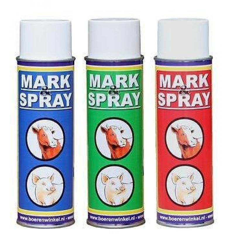 Mark & Spray 500ML Blauw