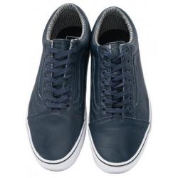 Vans Sneakers Old Skool Leather Dress unisex blauw maat 44