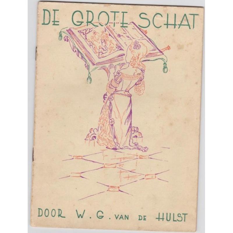 W.G van de Hulst 7 oude boekjes