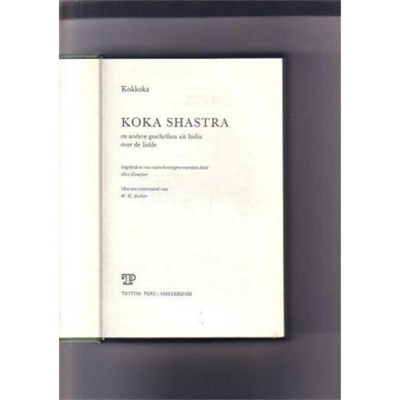 Koka Shastra en andere geschriften uit India over de liefd