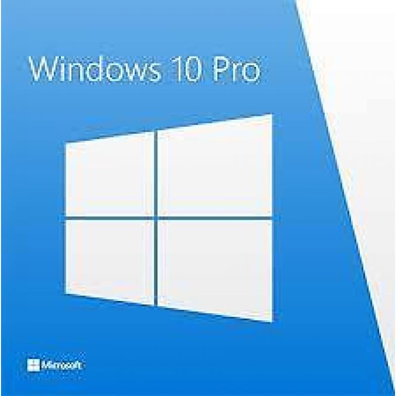 Windows 10 Pro NL + Licentie voor 3 Pc's