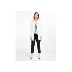 Zara witte jas mantel XS 34 nieuw