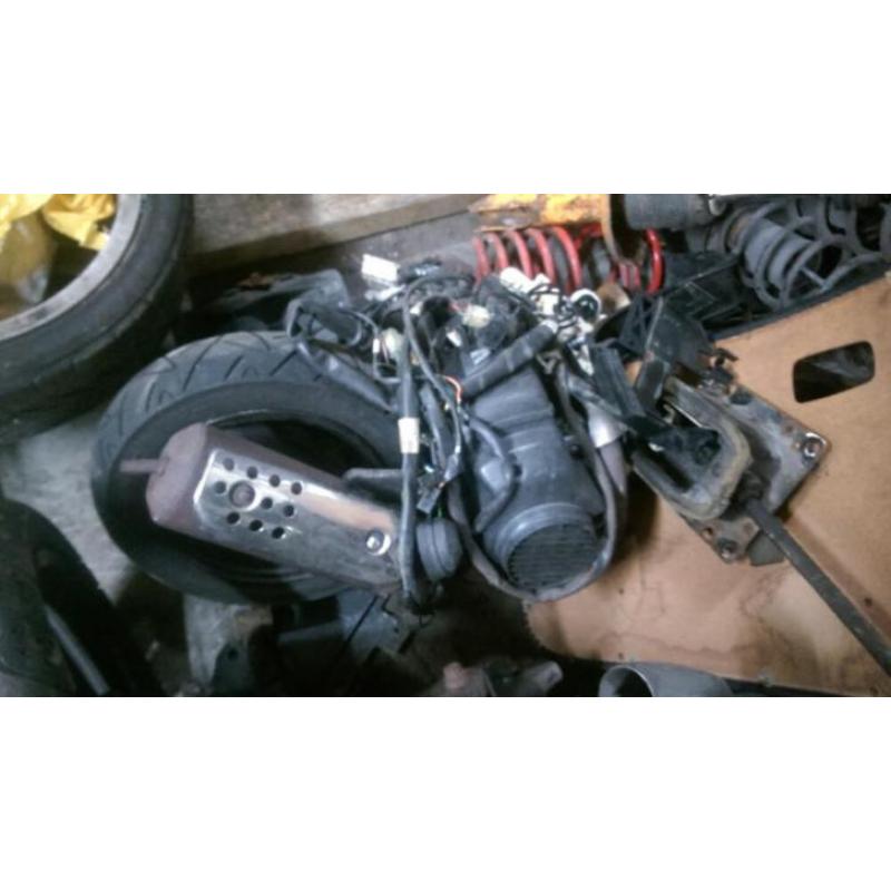 Honda SFX Compleet Motorblok,Tellerklok en kabelboom
