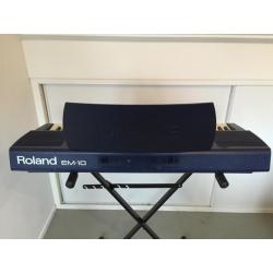 Roland EM-10 keyboard (incl. standaard)