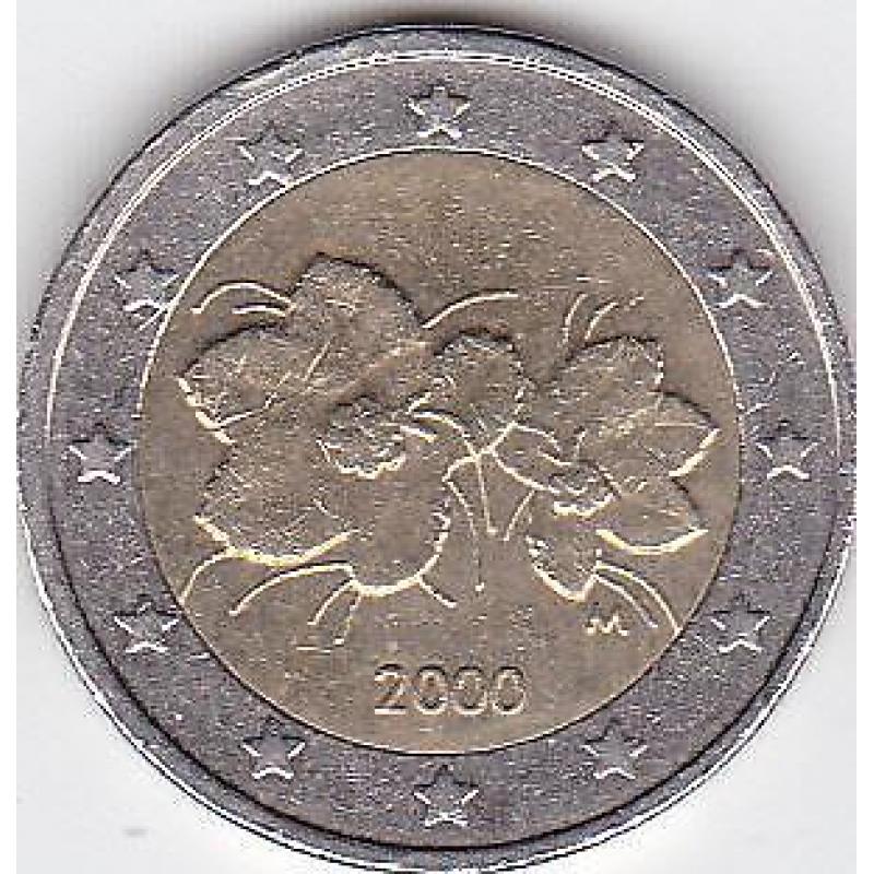 2 euro 2000 Finland - schaars !!