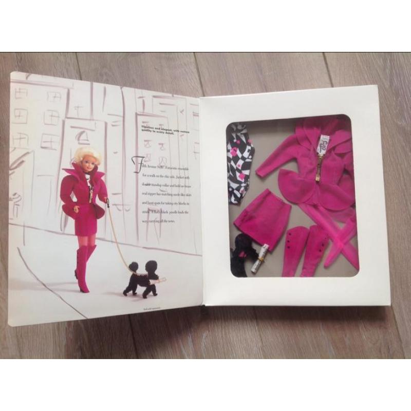 Barbie kleding fifth Avenue style fashion 1992 met poedel