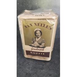 Oude " Van Nelle 's " koffie verpakking..