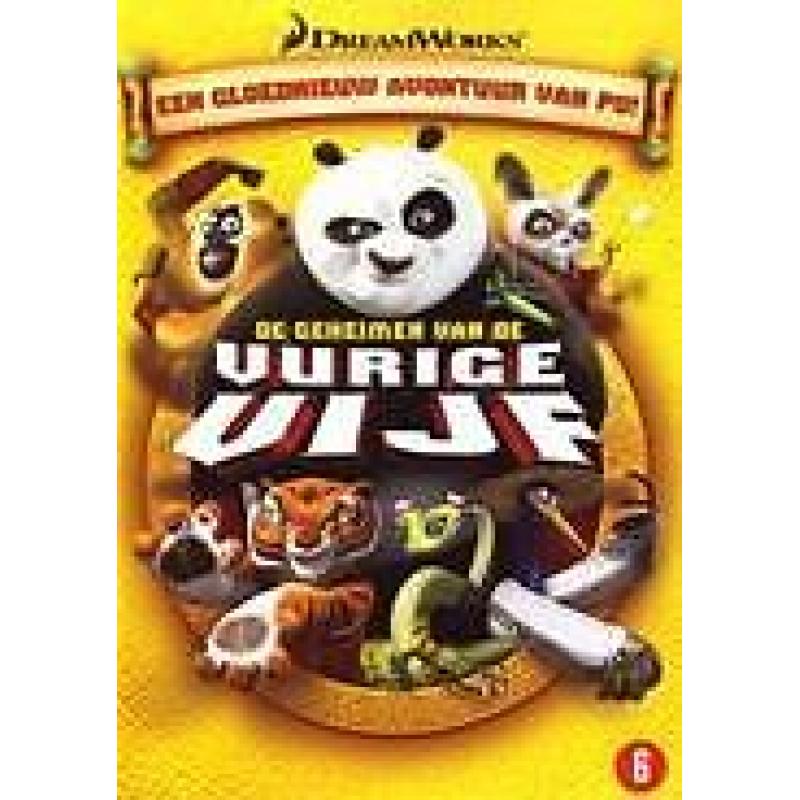 Film Kung Fu Panda - Geheimen van de vurige vijf op DVD