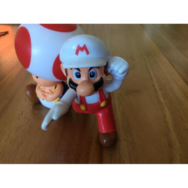 Nintendo Super Mario en Toad poppetjes