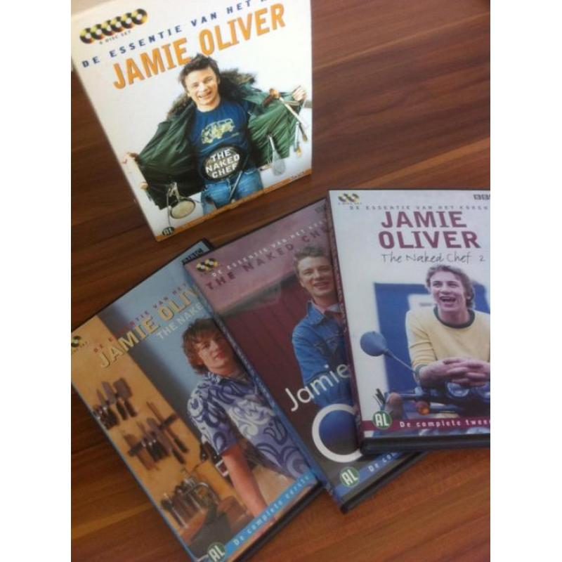 Dvd, Jamie Oliver de essentie van het koken (6 disc)