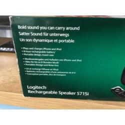 Boxen Rechargeable speaker logitech S715i perfect geluid