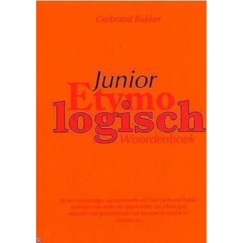 Etymologisch woordenboek Junior