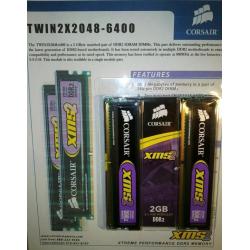Corsair XMS2 TWIN2K2048-6400 2GB DDR2 KIT 800MHz PC-6400 CL5