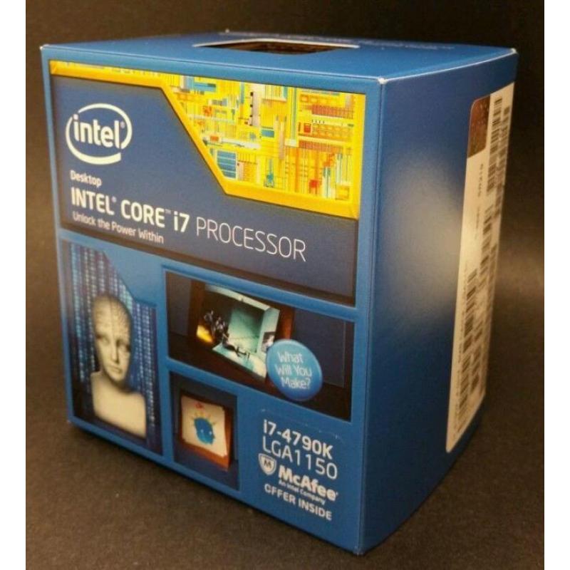 Intel Core I7 4790K Nieuw