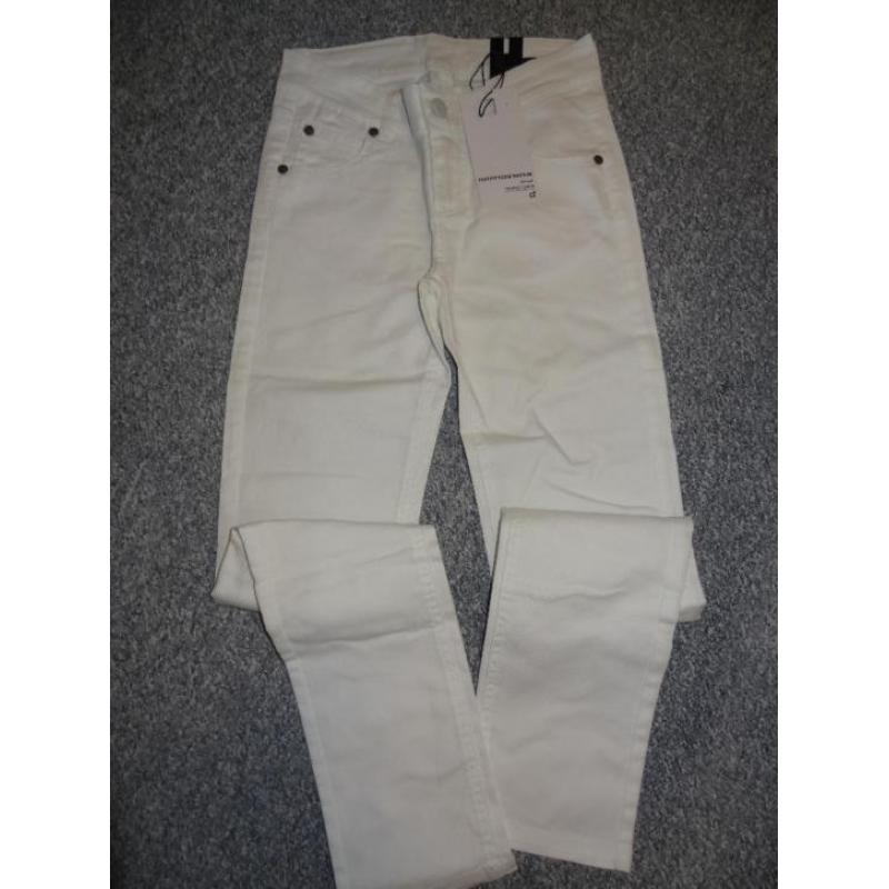 Nieuw witte jeans maat 152 Outfitters Nation