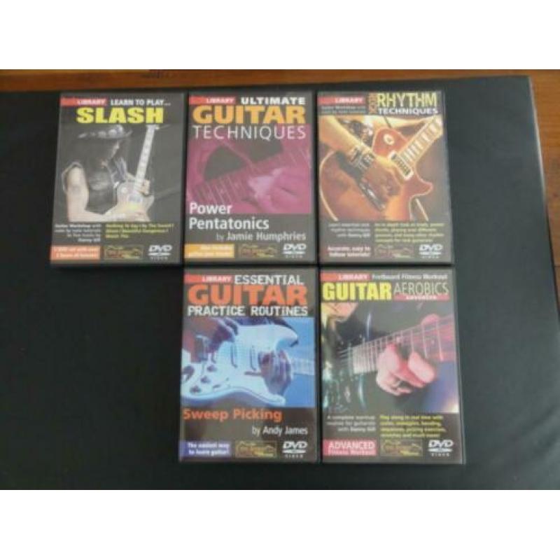 Lick Library gitaarcursussen waar onder Learn to play Slash