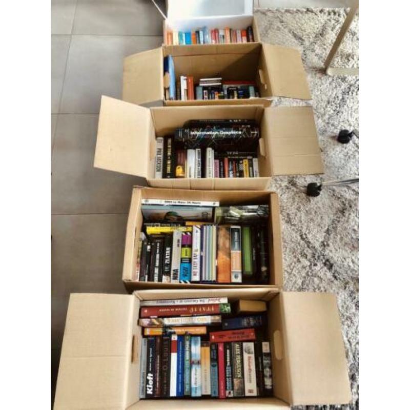 140+ boeken pakket, ook los te koop en DVDs
