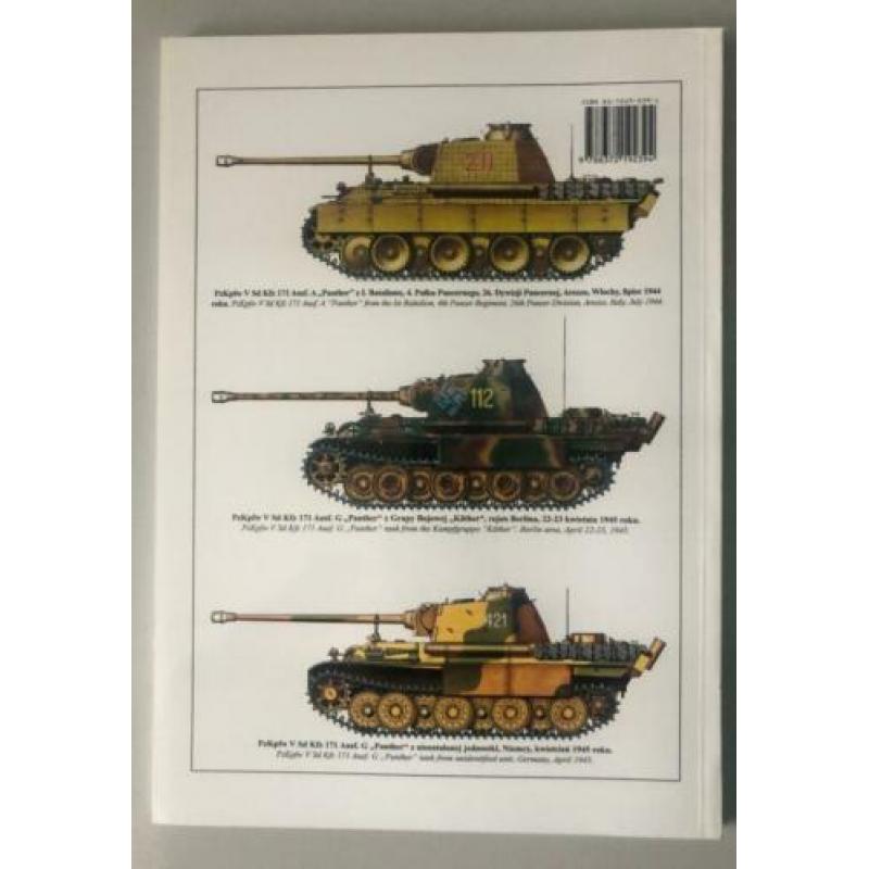 Fotoboek tankpower panther eenheden 1943-1945