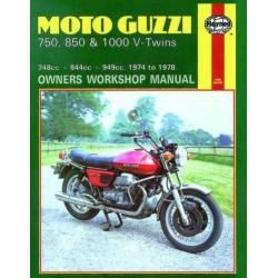 Moto Guzzi 750, 850 + 1000 V-Twins 1974 - 1978 Gratis verz.