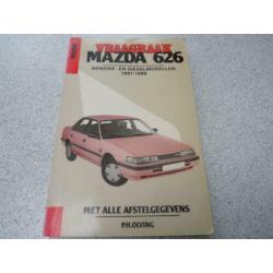 Vraagbaak Mazda 626 1989