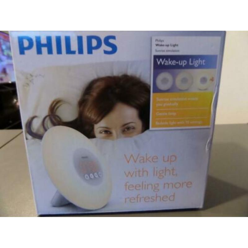 Philips HF3500 Wake Up Light Sunrise Stimulation NIEUW ONGEB