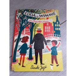 Vintage 1961 amsterdam kinderboek Edda en Wimmie Bouke Jagt