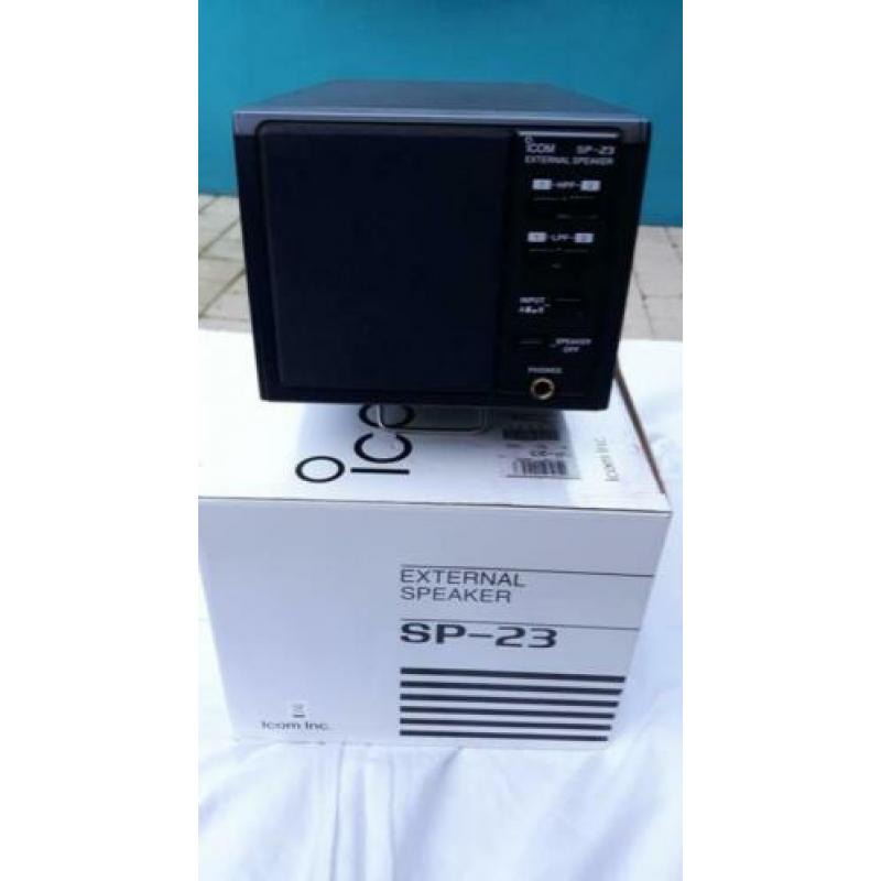 icom sp-23 speakerbox als nieuw