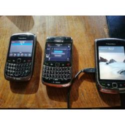 3 werkende Blackberrys nu 40€
