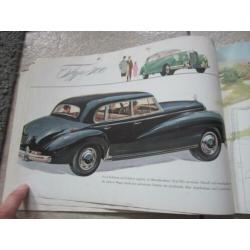 Mercedes Typ 300 Adenauer brochure folder 1952 ? Plus extra