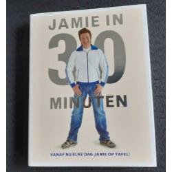 Jamie Oliver 30 minuten kookboek nieuw met leeslint gebonden