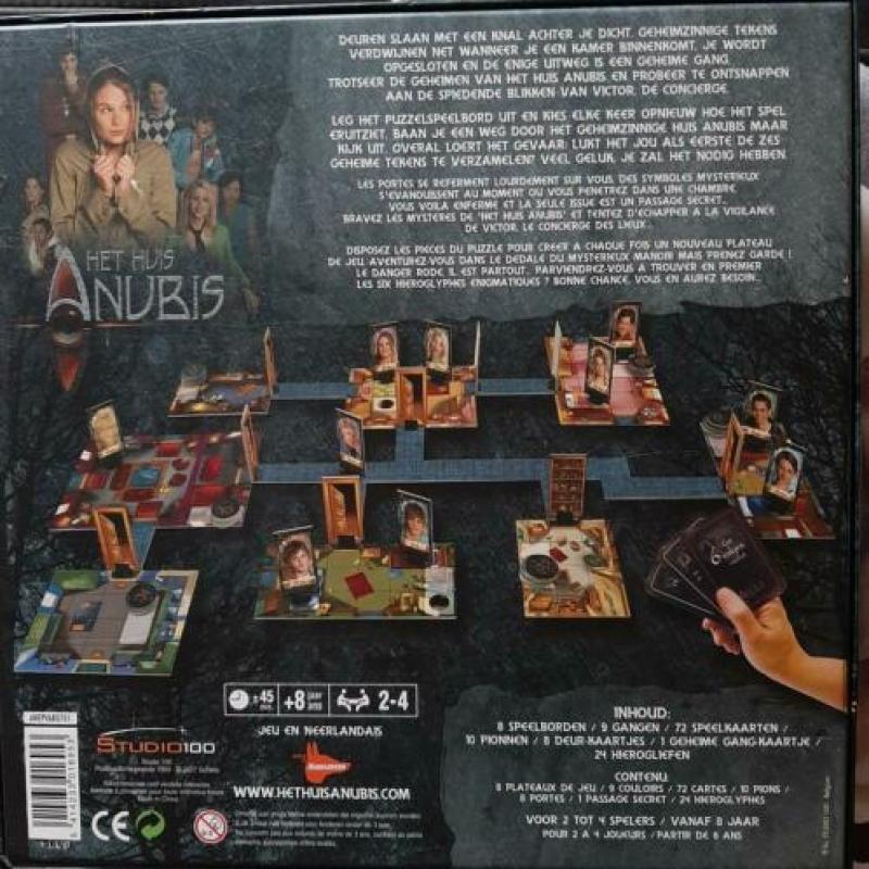 Het huis Anubis gezelschapsspel