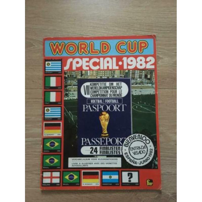 FKS World Cup Special 1982 leeg album !!