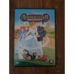 Disney dvd Assepoester / Cinderella 1 & 2 & 3