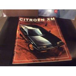 Citroën XM folders 3x prachtige exemplaren
