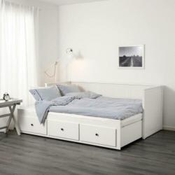IKEA Hemnes bed (bedbank, 1 persoons of 2 persoons)