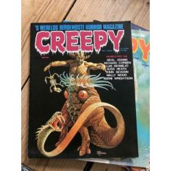 Div nummers van Creepy horror strips