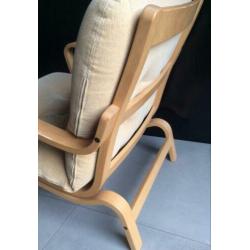 Retro vintage Swedese Yngve Ekstrom lounge fauteuil stoel