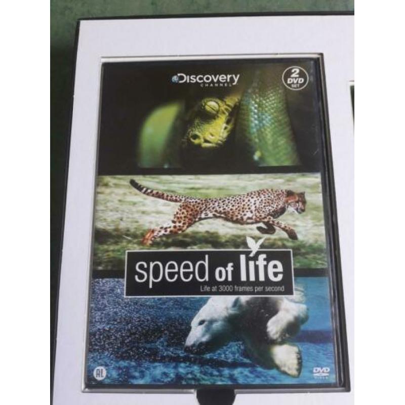 speed of life boek + 2 dvd in box