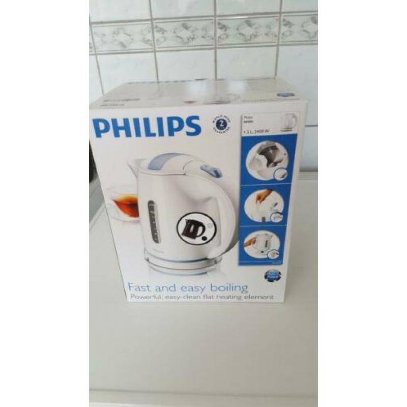 Philips waterkoker ( nieuw in doos) 1.5 L. ( zwart)