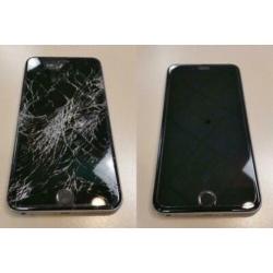 iPhone scherm reparatie @Locatie kapot barst 6 8 5 6s 7 X XR