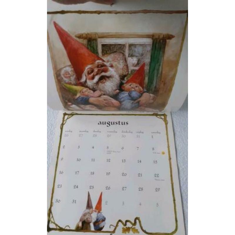 Uit 1998, Rien Poortvliet kalender, ongebruikt