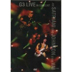 G3 (Satriani, Johnson & Vai) : "live in concert" DVD - 2000