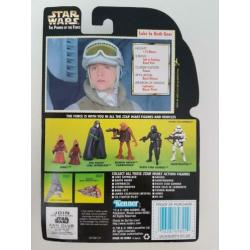 -40% Star Wars POTF Green Holo Luke Skywalker in Hoth Gear