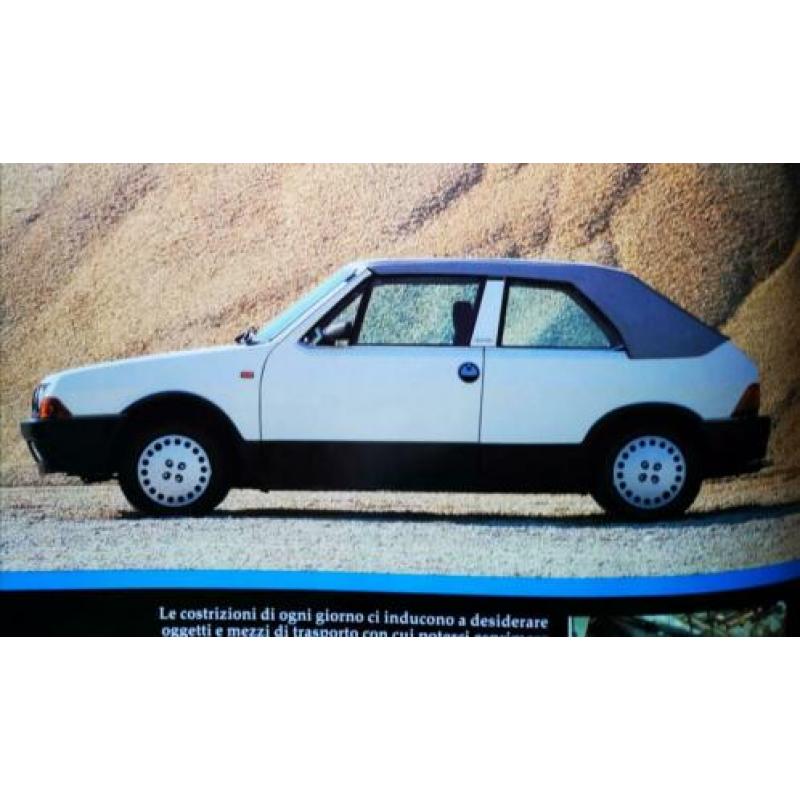 Zeldzaam exclusief BERTONE SUPERCABRIO - 1978 autofolder
