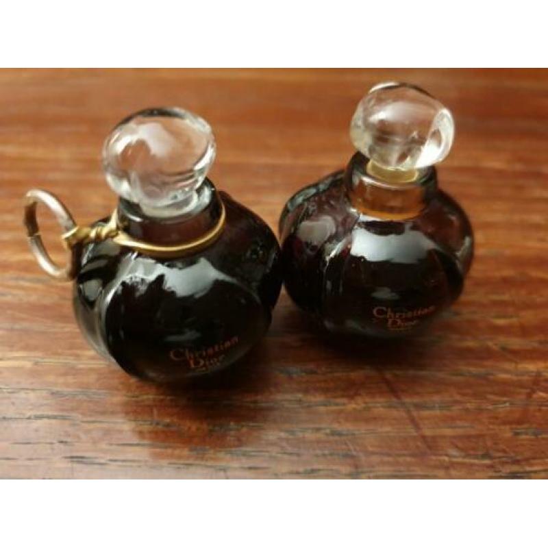 Vintage Miniatuur Poison Esprit De Parfum Rare