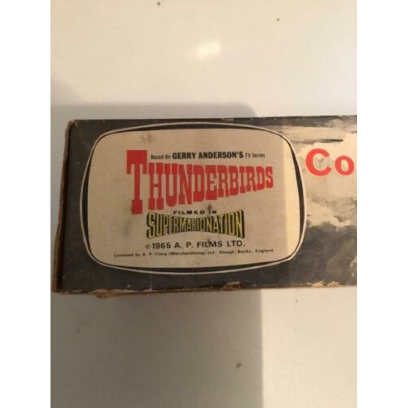 Thunderbird 1 Bouwdoos uit 1965 nooit uit elkaar gehaald.